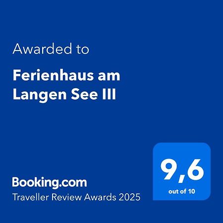 Ferienhaus Am Langen See III Heidesee Dış mekan fotoğraf